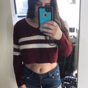 Cropped sweater